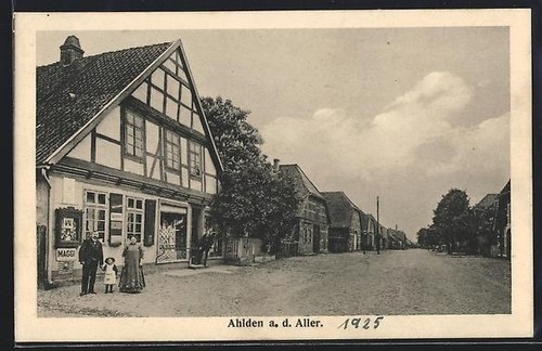 Ansichtskarte ahlden d - ansichtskarte,