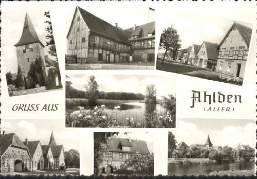 Ahlden aller schloss kirche - aller,
