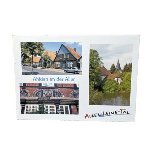 Postkarte ahlden der - postkarte, ak