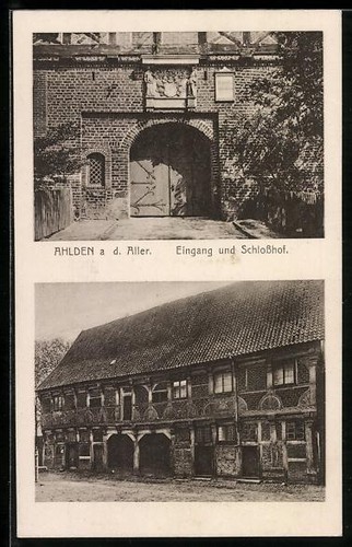 Ahlden eingang und - ahlden,,