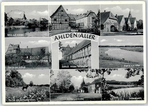 51374206 3031 ahlden - ahlden, schloss