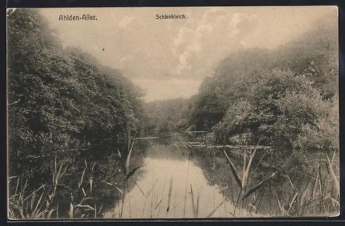 Ansichtskarte ahlden aller - ansichtskarte, ahlden-aller