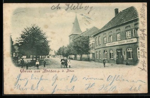 Ansichtskarte ahlden d - ansichtskarte,