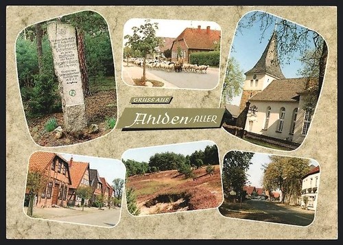 Ansichtskarte ahlden aller - ahlden, /aller