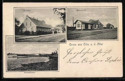 Ansichtskarte ahlden eilte - ansichtskarte, ahlden,