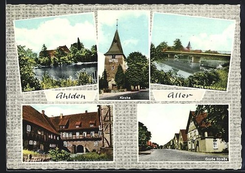 Ahlden aller schloss - /aller,,