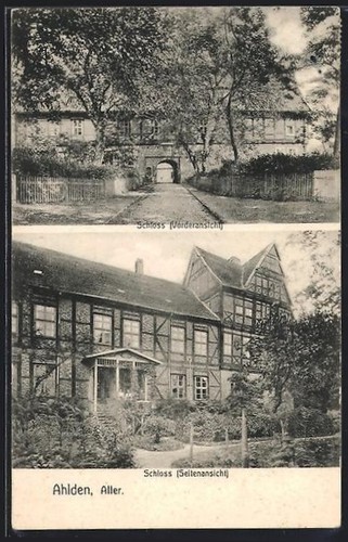Ansichtskarte ahlden aller - ahlden, /aller