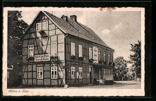 Ahlden aller hotel zur post - /aller,,