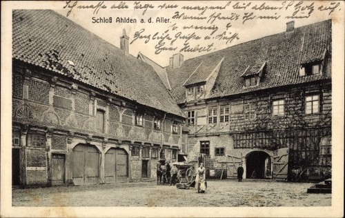Ahlden aller schloss - aller,,