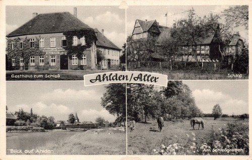 Ahlden aller mehrbildkarte - aller,,