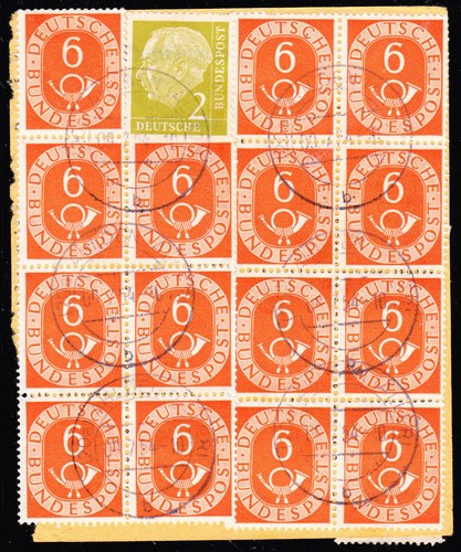 Bund posthorn mi 126 - posthorn,, mi.