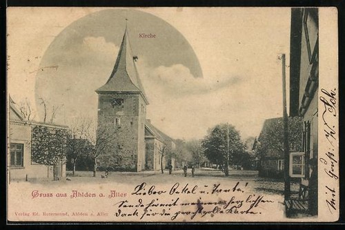 Ahlden partie der kirche - ahlden,,