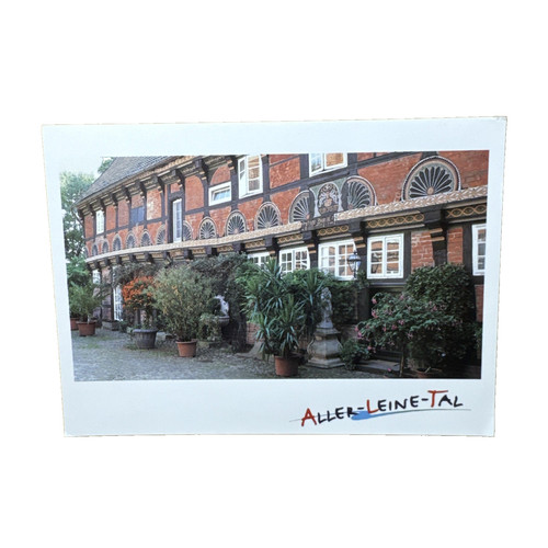 Postkarte schloss ahlden - postkarte, ak