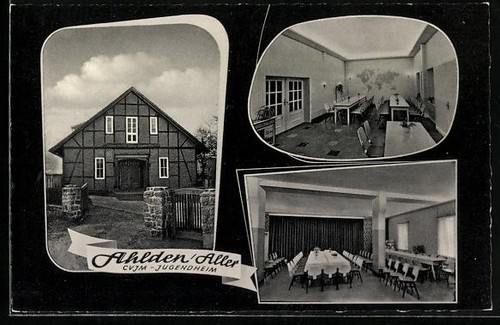 Ansichtskarte ahlden aller - ahlden, /aller