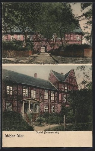Ahlden aller schloß - ahlden-aller,,