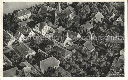 Ahlden aller fliegeraufnahme - ahlden,