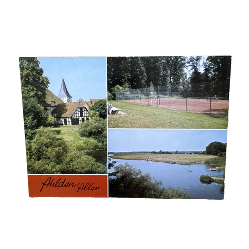 Postkarte ahlden aller - postkarte,