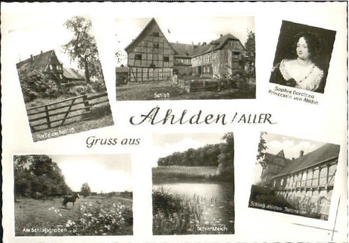 Ahlden aller schloss teich - ahlden,