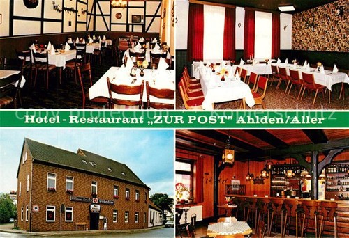 Ahlden hotel restaurant zur - restaurant,